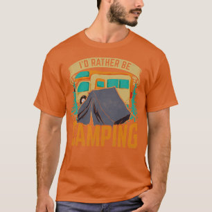 T-shirt Caravan Camper extérieur Camping Nature Camping
