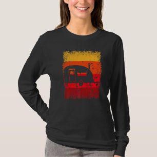 T-shirt Caravan Motorhome Camping Camper Holiday Vintage R