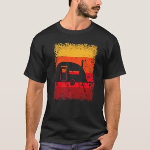 T-shirt Caravan Motorhome Camping Camper Holiday Vintage R