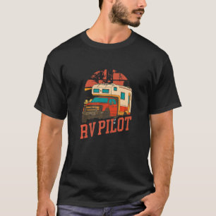 T-shirt Caravane Camping-car Camping Caravane Pilote