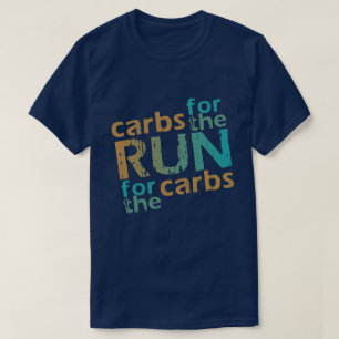 T-shirt Carbes de coureur pour la course * RUN pour les ca