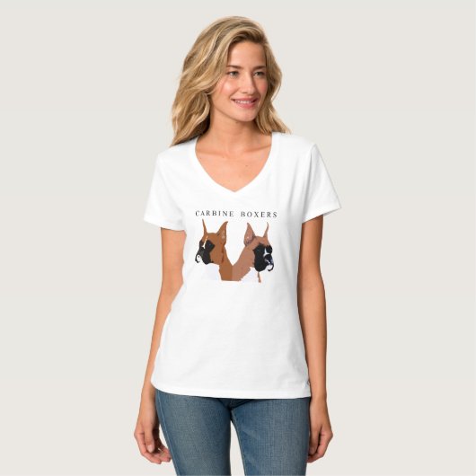 T-shirt Carbine Boxers V-Neck (Devant entier)
