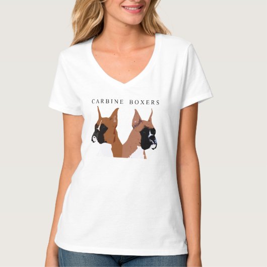 T-shirt Carbine Boxers V-Neck (Devant)