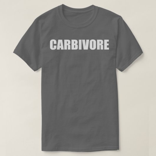 T-shirt Carbivore (Design devant)