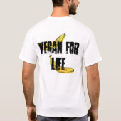 T-shirt Carbivore Vegan Mens Tee (Dos)