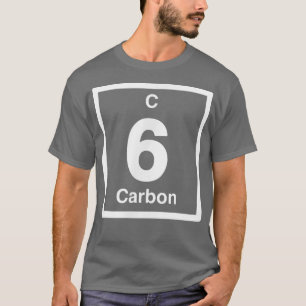 T-shirt Carbone C, Éléments de tableau périodiques, 6e Ann
