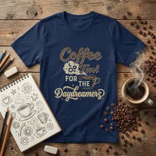 T-shirt Carburant Café pour les Rêveurs : Amour Drôle pour