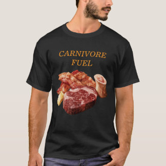 T-shirt Carburant Carnivore - Steak, Œufs, Bacon & Moelle