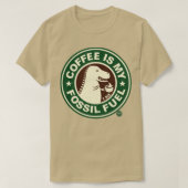 T-SHIRT CARBURANT FOSSILE (Design devant)