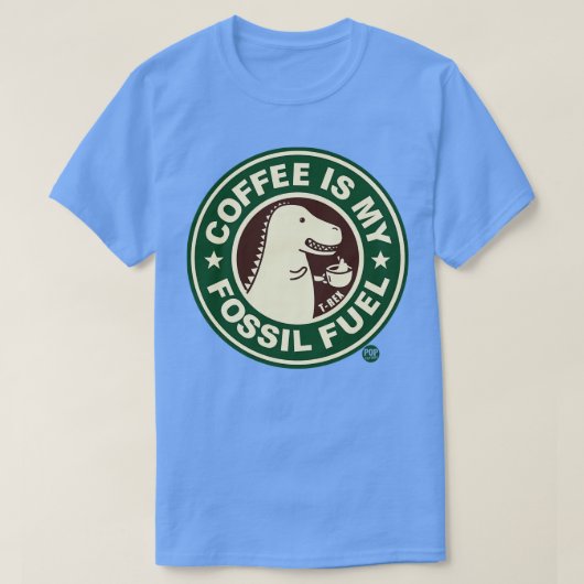 T-SHIRT CARBURANT FOSSILE (Design devant)