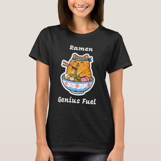 T-shirt Carburant Génie Ramen (Devant)