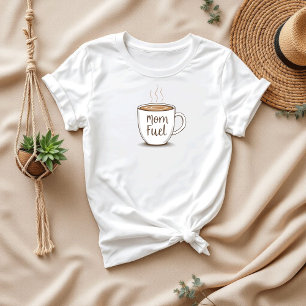 T-shirt Carburant maman Mignonne et amusante maman amour