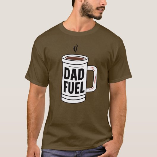 T-shirt Carburant papa (Devant)