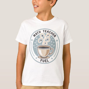 T-shirt Carburant pour professeur de maths