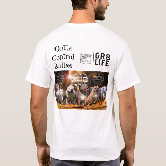 T-shirt Carburant Titan x GR8Life x OCB (Dos)