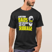 T-shirt Card Game Cribbage Game Night Father's Day Cribbag (Devant)