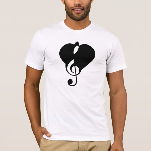 T-shirt CARDIAQUE - ClefHeart (Devant)
