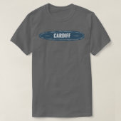 T-shirt Cardiff Longboard (Design devant)