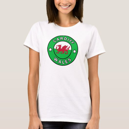 T-shirt Cardiff Wales (Devant)