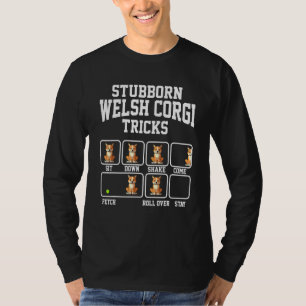 T-shirt Cardigan Welsh Corgi Chien Têtu Tours Chien Amour