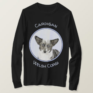 T-shirt Cardigan Welsh Corgi Peinture - Art Chien original
