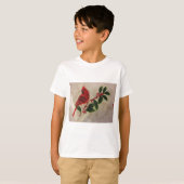 T-shirt Cardinal à Holly Bush (Devant entier)