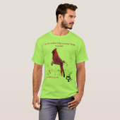 T-shirt Cardinal Bird drôle Amoureux des chats (Devant entier)