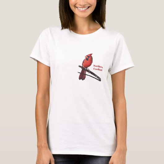 T-shirt Cardinal du nord (Devant)