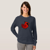 T-shirt Cardinal du nord de Birdorable (Devant entier)