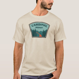 T-shirt Cardinal Greenway Indiana