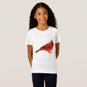 T-Shirt cardinal mignon (Devant entier)