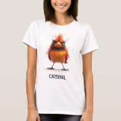 T-shirt Cardinal oiseau (Devant)