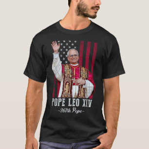 T-shirt Cardinal Pape Robert Prevost - Pape Leo Xiv Amériq