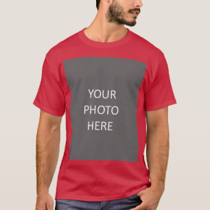 T-shirt Cardinal Red Ajouter Votre Image Photo