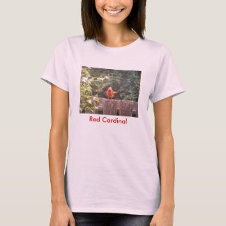 T-shirt Cardinal rouge