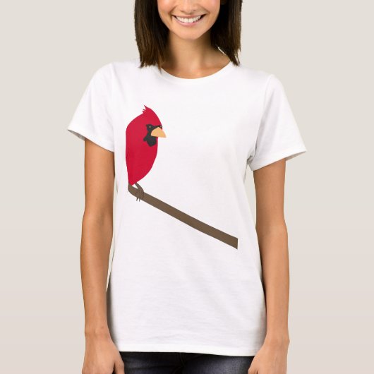 T-shirt Cardinal rouge (Devant)