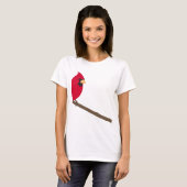 T-shirt Cardinal rouge (Devant entier)