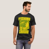 T-shirt Cardio pêche (Devant entier)