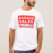 T-shirt Cardio Vente de Garage (Devant)