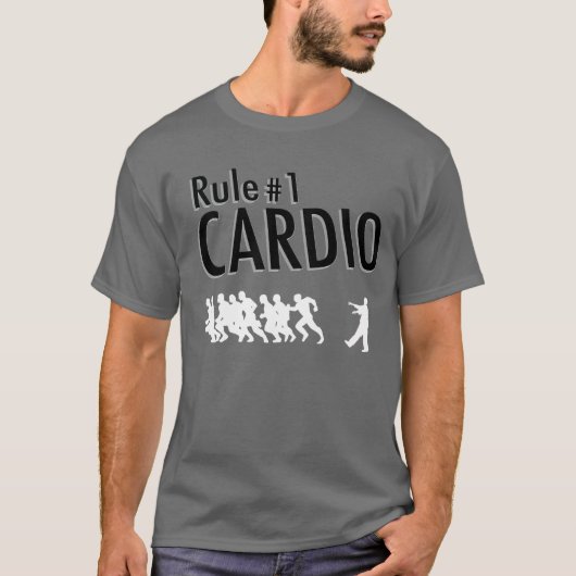 T-shirt Cardio Zombie (Devant)