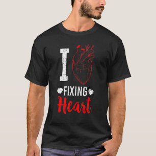 T-shirt Cardiologie Amour Fixer Coeurs Cardiologiste graph