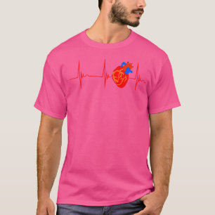T-shirt Cardiologie Anatomie Cardiologie Coeur rythme Ecg