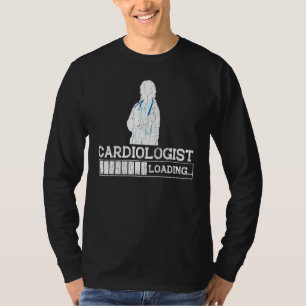 T-shirt Cardiologie Cardiologue Chargement Graphique