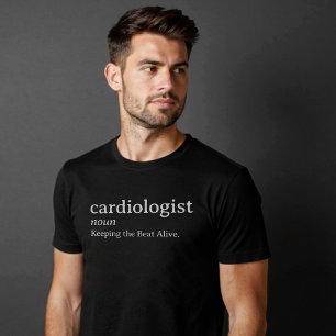 T-shirt Cardiologue amusant garder le rythme vivant
