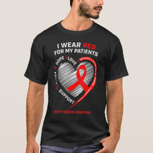 T-shirt Cardiologue Infirmières Rn Je Porte Une Conscience