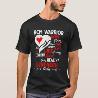 T-shirt Cardiomyopathie hypertrophique Sensibilisation HCM
