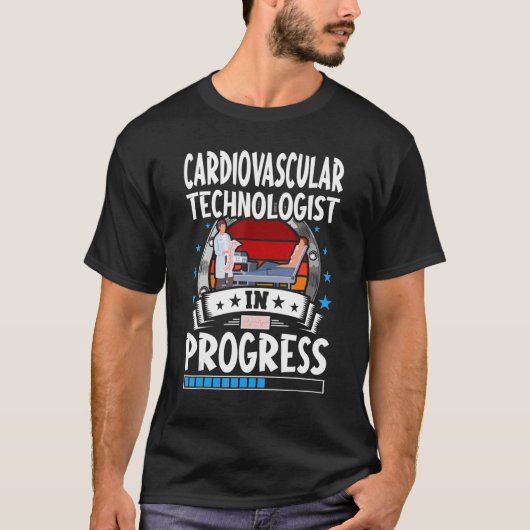 T-shirt Cardiovascular Technologist In Progress Trainee St (Devant)
