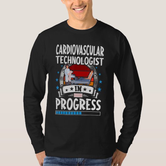 T-shirt Cardiovascular Technologist In Progress Trainee St (Devant)