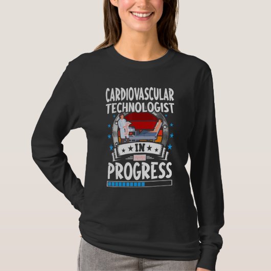 T-shirt Cardiovascular Technologist In Progress Trainee St (Devant)