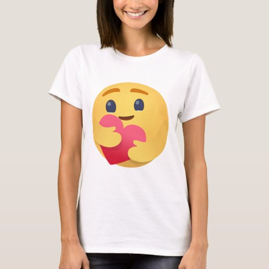 T-shirt Care Emojis Facebook (Devant)